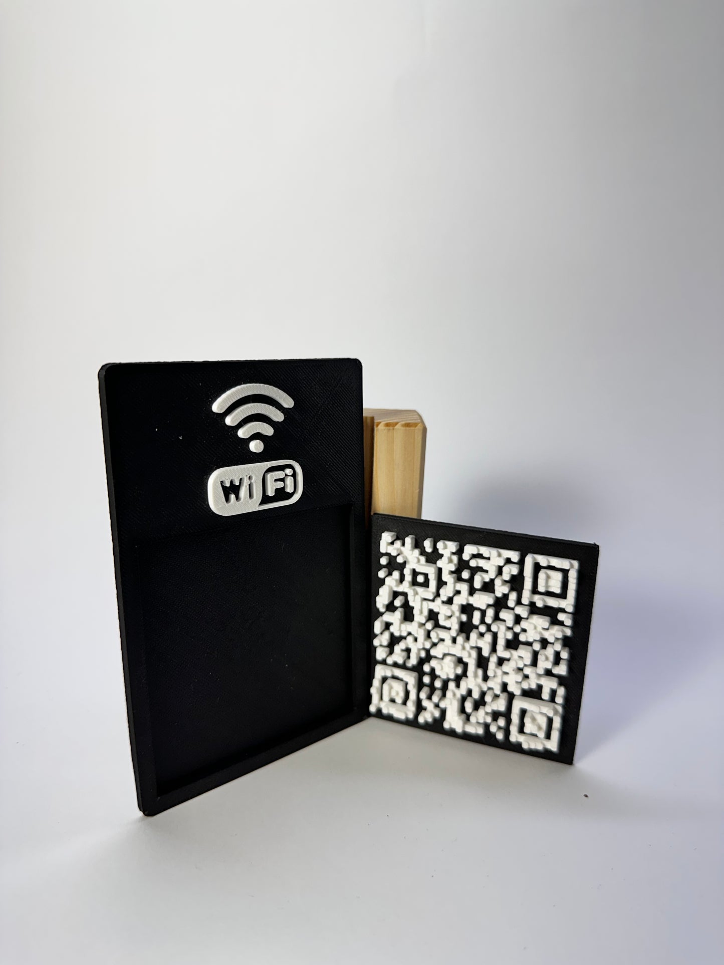 Tabliczka QR 3D - Wi - Fi