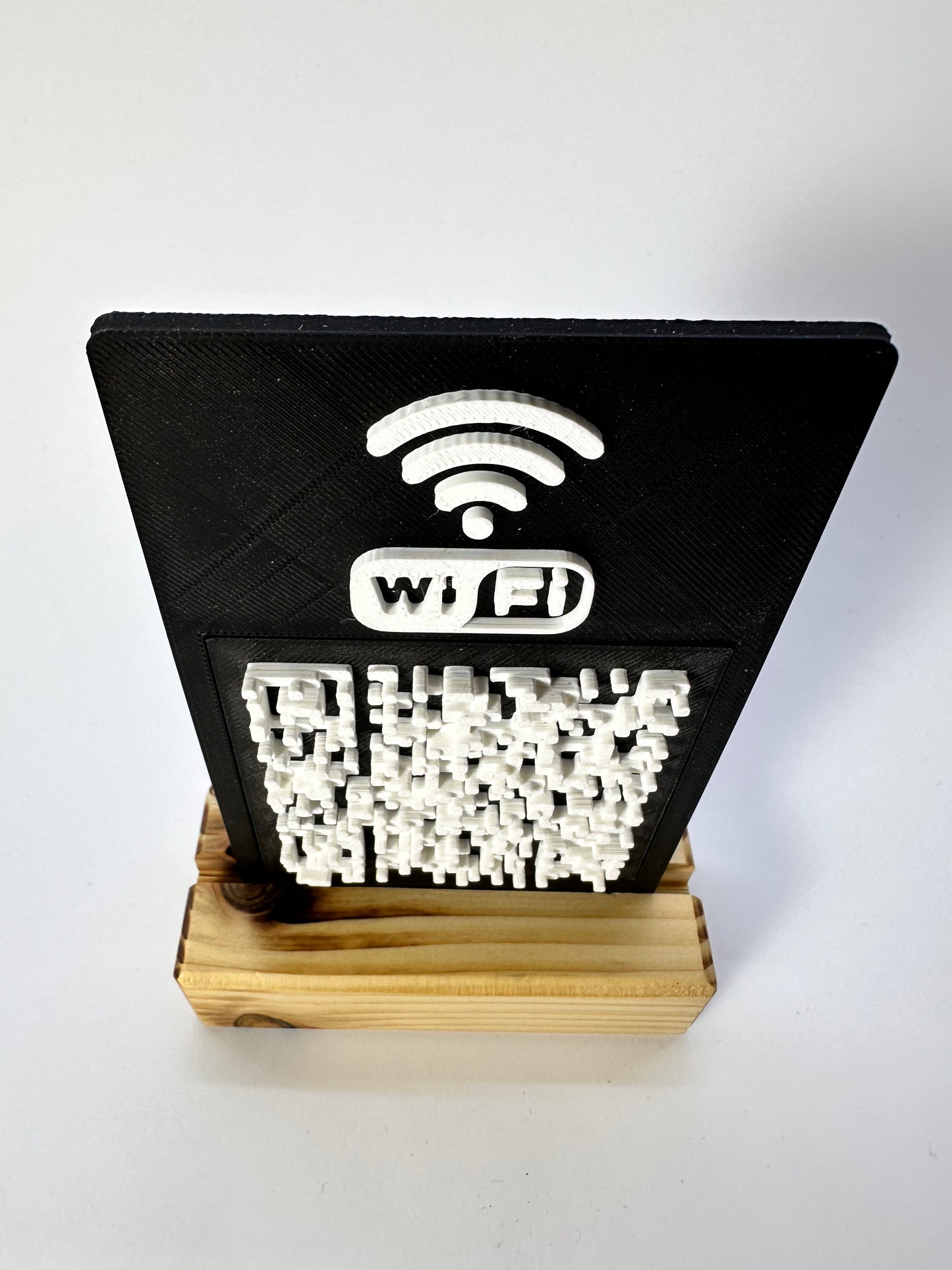 Tabliczka QR 3D - Wi - Fi