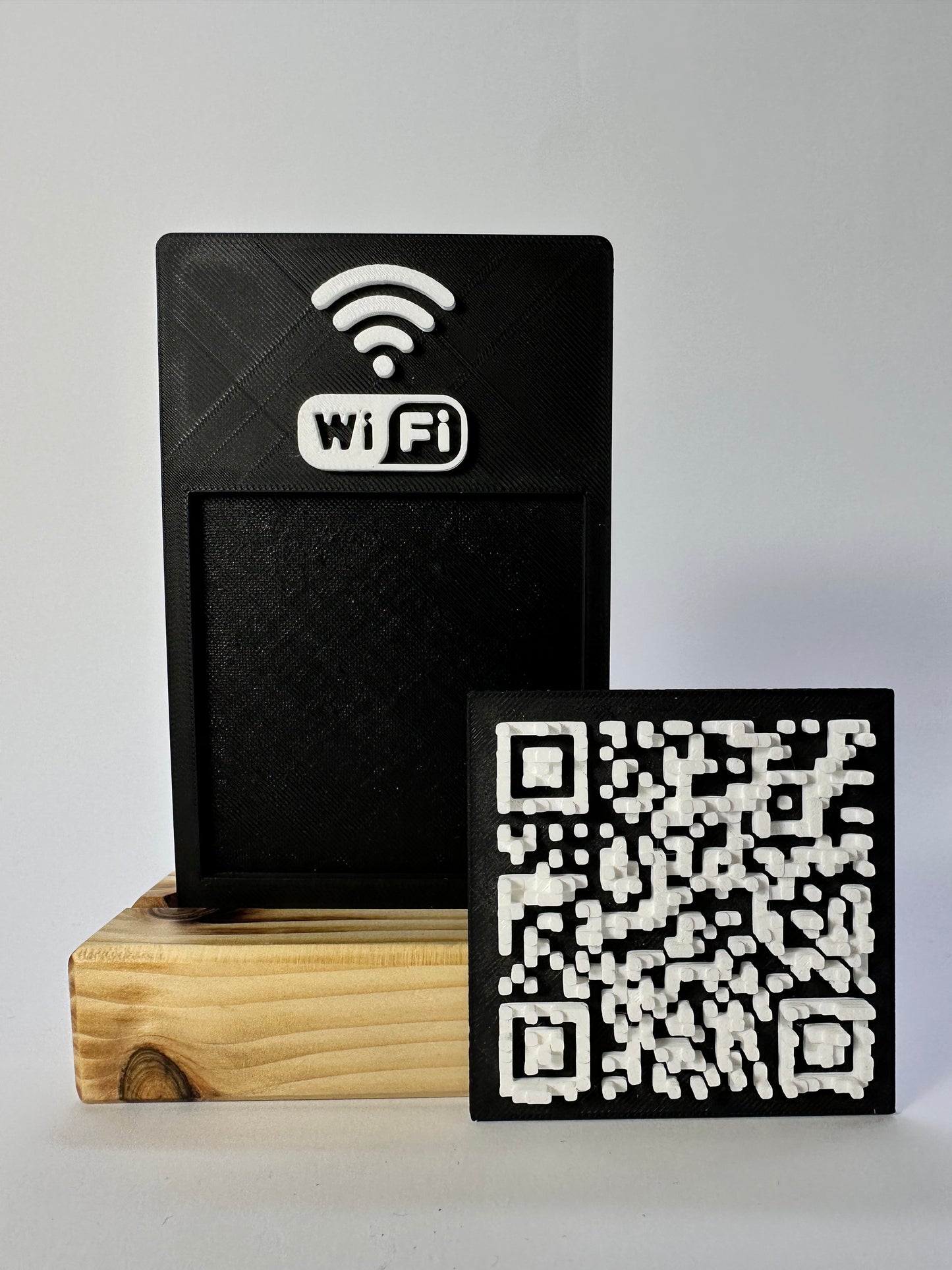 Tabliczka QR 3D - Wi - Fi