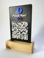 Tabliczka QR 3D - Facebook