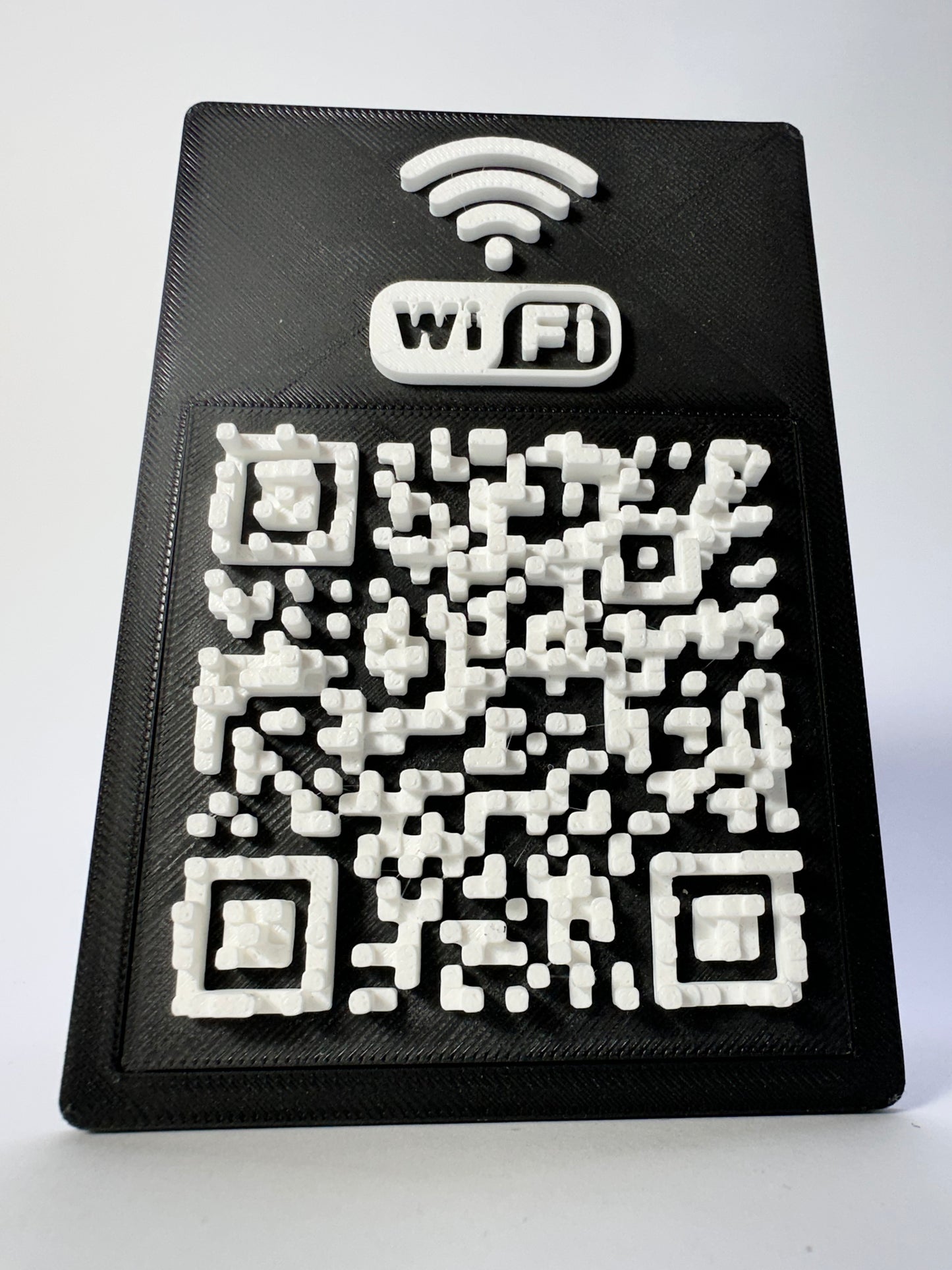 Tabliczka QR 3D - Wi - Fi