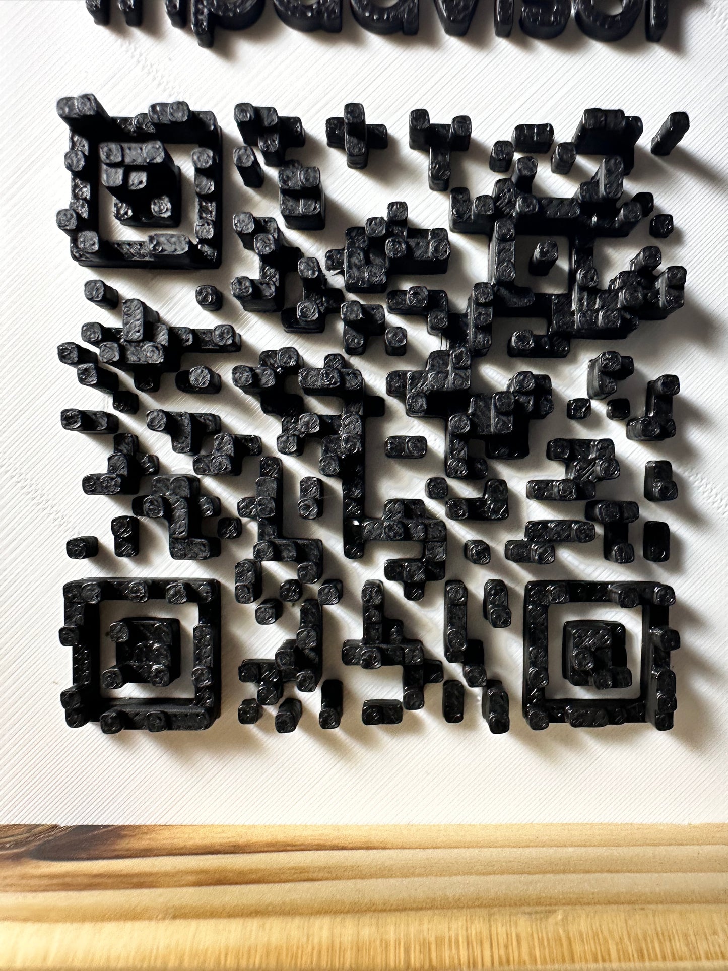 Tabliczka QR 3D - Trip Advisor