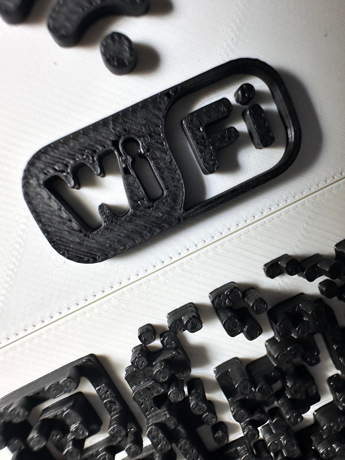 Tabliczka QR 3D - Wi - Fi