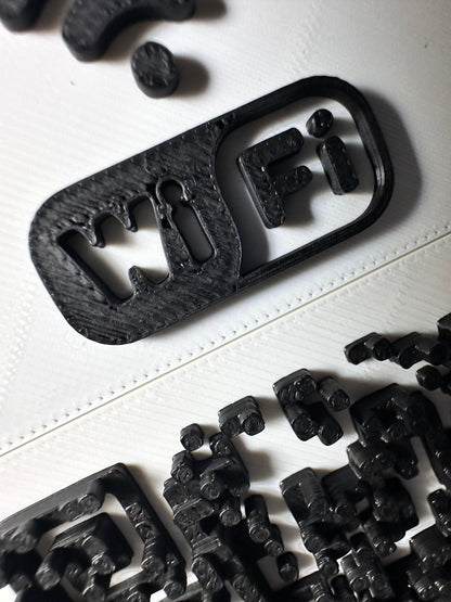 Tabliczka QR 3D - Wi - Fi