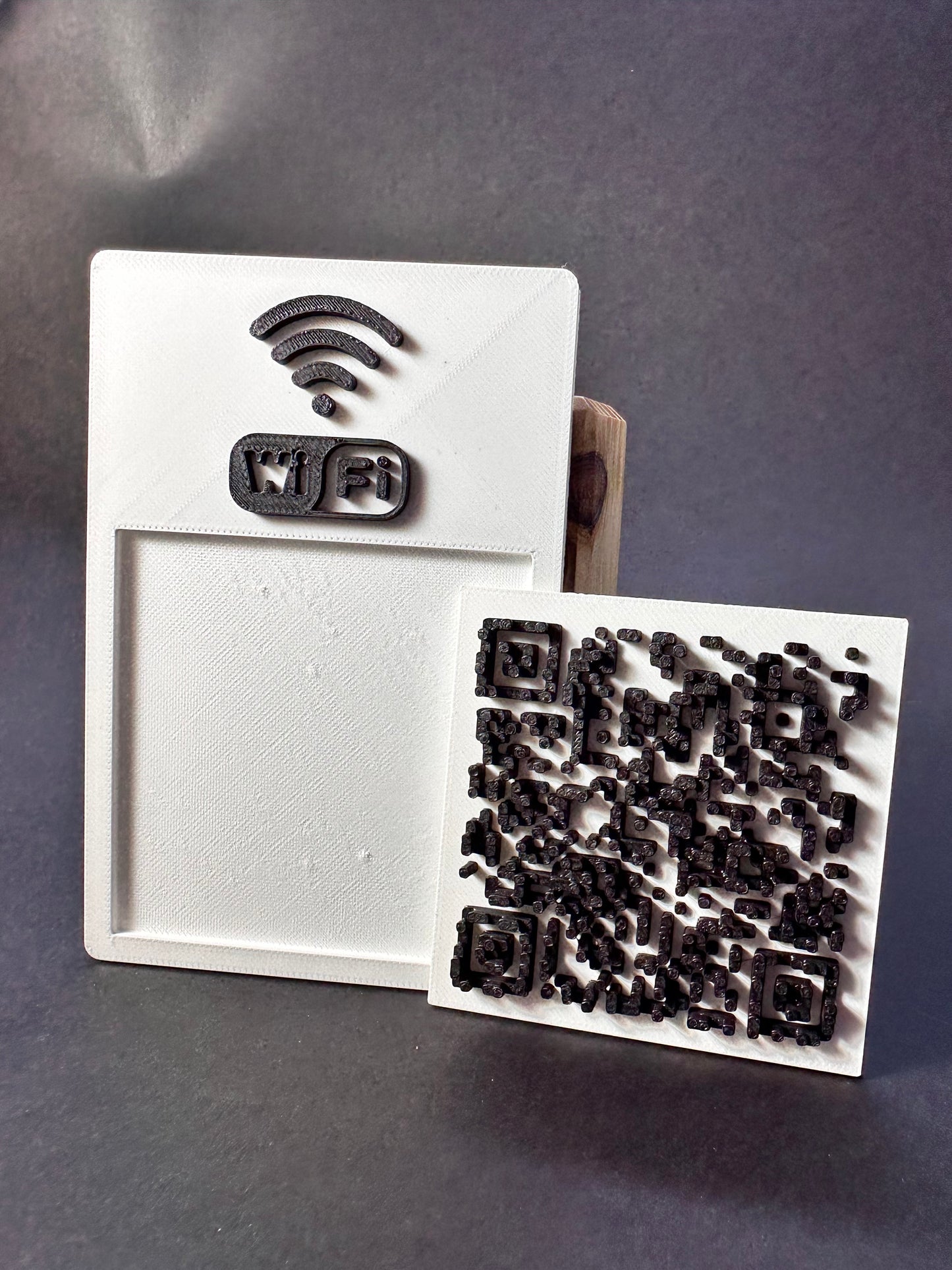 Tabliczka QR 3D - Wi - Fi
